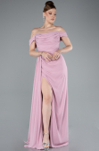 Abendkleid Lang Chiffon Puder ABU4925