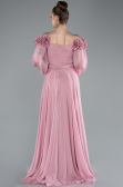 Puder Abendkleid Chiffon Lang ABU4130