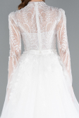 Hochzeitskleider Lang Weiß ABG131