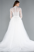 Hochzeitskleider Lang Weiß ABG131