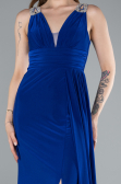 Abendkleid Lang Sächsischblau ABU4967