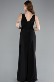 Abendkleid Lang Schwarz ABU4967