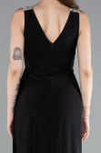 Abendkleid Lang Schwarz ABU4967