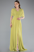 Abschlusskleid Lang Chiffon Pistaziengrün ABU4965