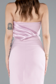 Abendkleid Kurz Puder ABK2306