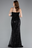 Abendkleid Lang Schwarz ABU4980