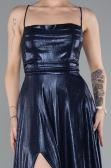 Abschlusskleid Lang Marineblau ABU4996