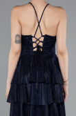 Partykleid Kurz Marineblau ABK2357