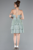 Partykleid Kurz Minzgrün ABK2357