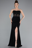 Abendkleid Lang Schwarz ABU5001