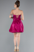 Partykleid Mini Fuchsie ABK2360