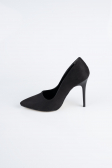 Stiletto Wildleder Schwarz ABN1140