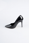 Stiletto Lackleder Schwarz ABR1140