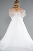 Hochzeitskleider Lang Weiß ABG118