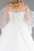 Hochzeitskleider Lang Weiß ABG118