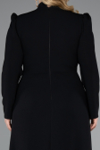 Abendkleid in Übergröße Lang Schwarz ABU4977