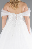 Hochzeitskleider Lang Weiß ABG126