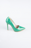 Grün Stiletto Lackleder ABR1140