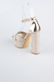Party-Schuhe Gold MJ4243