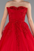 Rot Designer Abendkleid Lang ABU4431