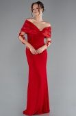 Abendkleid Lang Rot ABU4343