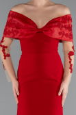 Abendkleid Lang Rot ABU4343