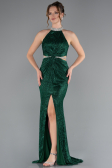 Smaragdgrün Abendkleid Lang ABU4324