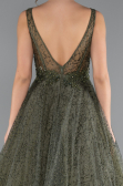 Khaki Abendkleid Lang ABU2131