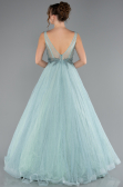Minzgrün Abendkleid Lang ABU2131