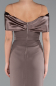 Braun Partykleid Midi ABK2212