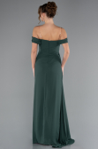 Abendkleid Lang Chiffon Smaragdgrün ABU4925