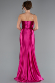 Abschlusskleid Lang Fuchsie ABU5022