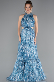 Abendkleid Lang Petrolgrün ABU4686