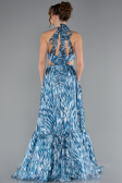 Abendkleid Lang Petrolgrün ABU4686
