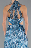 Abendkleid Lang Petrolgrün ABU4686