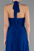 Sächsischblau Abschlusskleid Lang ABU4188