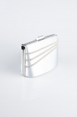 Grau Abendtasche Satin SH822