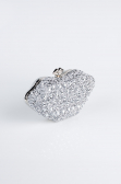 Abendtasche Silber SH831
