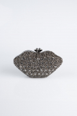 Abendtasche Platin SH831