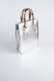 Abendtaschen Gemustert Silber KC143