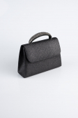 Schwarz-Platin Abendtasche SH844