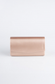 Rosa Abendtasche Gemustertes Leder SH806