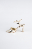 Party-Schuhe Lackleder Gold AB1141