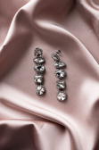Anthrazit Ohrschmuck UK622
