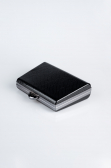 Abendtasche Gemustert Schwarz KC715