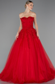 Rot Designer Abendkleid Lang ABU4431