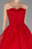 Rot Designer Abendkleid Lang ABU4431