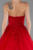 Rot Designer Abendkleid Lang ABU4431