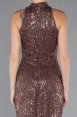 Braun Abendkleid Lang ABU4791