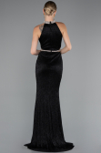 Abendkleid Lang Schwarz ABU4324